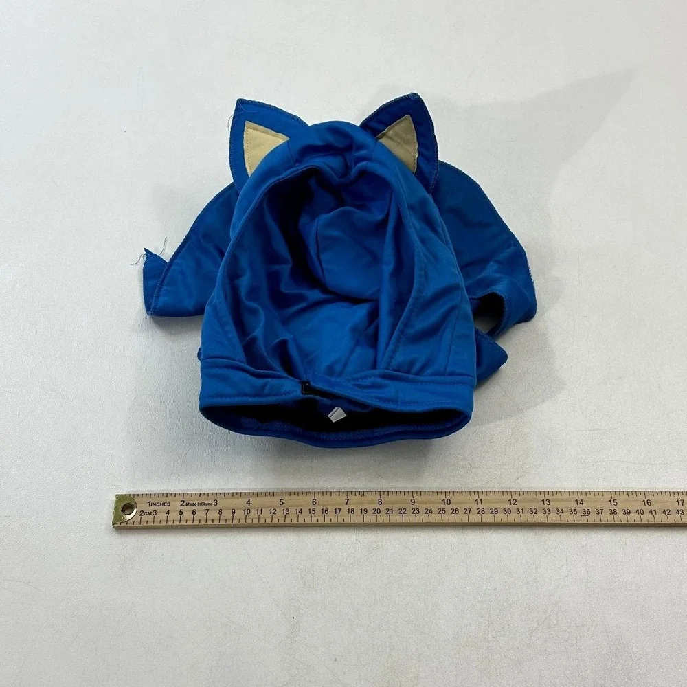 Blue Speedster Sonic Hedgehog Costume, Size L